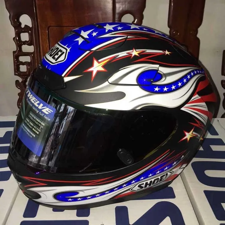 Новый мотоциклетный шлем X12 с американским флагом glory big eyes. Вместительная Быстрая