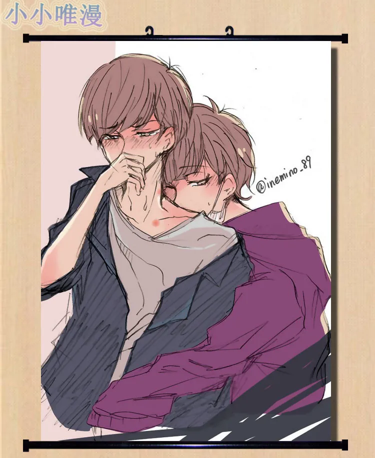 Короткая футболка с героями из японского аниме Osomatsu Matsuno & Karamatsu и Choromatsu Косплей