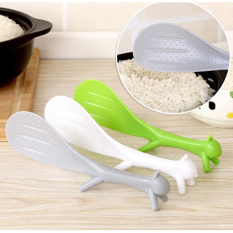 1 шт. ложка для риса в форме белки | Дом и сад