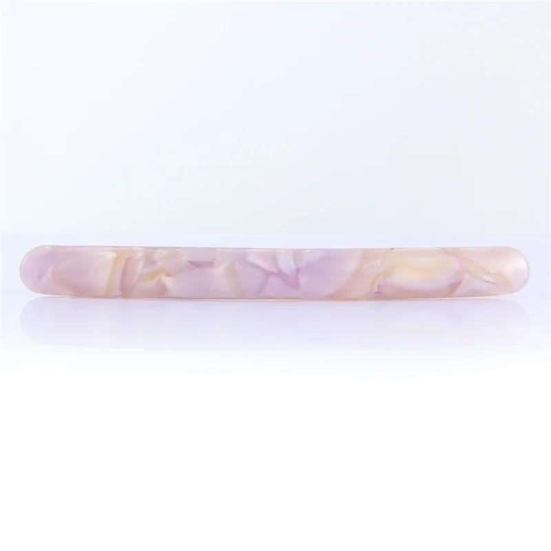 spot light purple Новая мода высокое качество украшения для волос ацетат заколки для волос простая лента заколки для волос для женщин девочек Тиара(AG810168 - Окраска металла: spot light purple