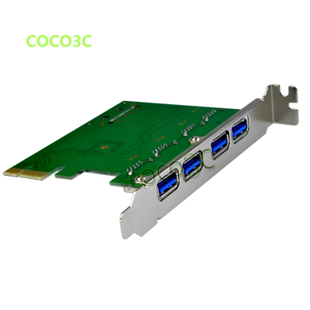 4 USB 3 0 на PCIe карты PCI e порта USB3.0 расширительные Express адаптер карта SATA источник