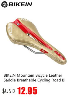 BIKEIN Велосипедный спорт Горный велосипед мягкое кожаное седло дышащий ударопрочный дорожный велосипед переднее сиденье коврик запасные части для MTB
