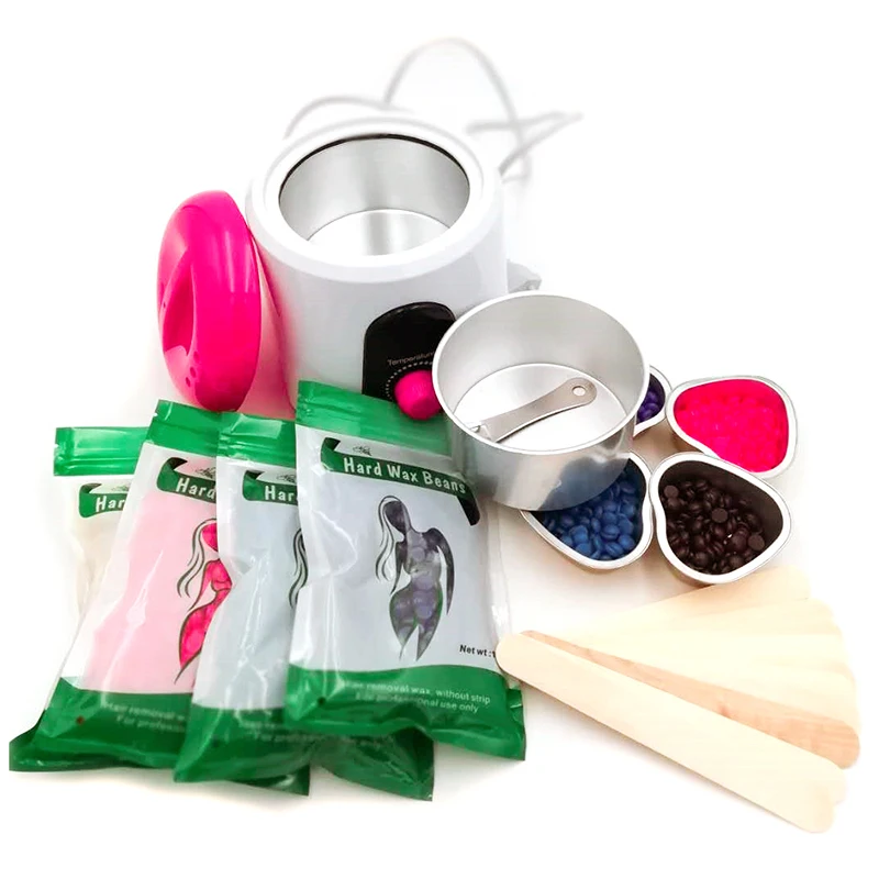 Новый ЖК дисплей мини нагреватель воска для удаления волос воском машина набор с