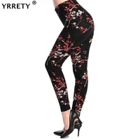 yrrety workout 2021 print legging women universe galaxy printing leggins pants elasticity space tie dye legging high quality