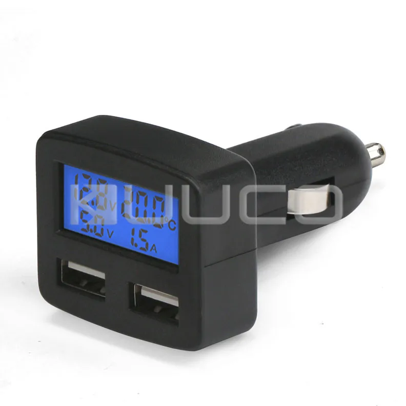 Автомобильное зарядное устройство DC 5V 3A USB с зарядкой/напряжение