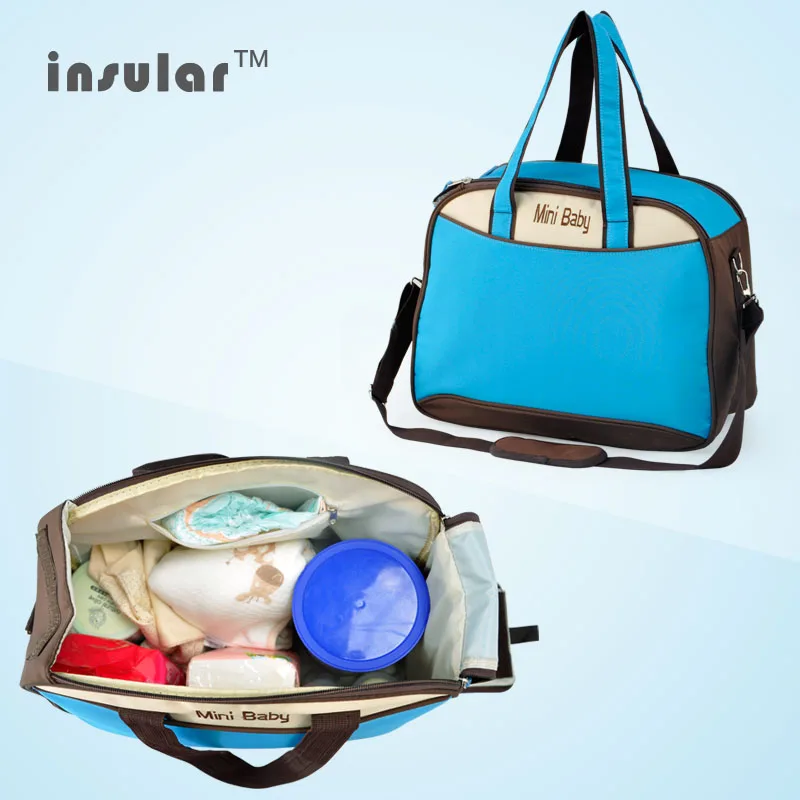 mommore Diaper Bags Large Totes Shoulder Bag with Changing Pad for Baby Mother Nappy Stroller | Мать и ребенок