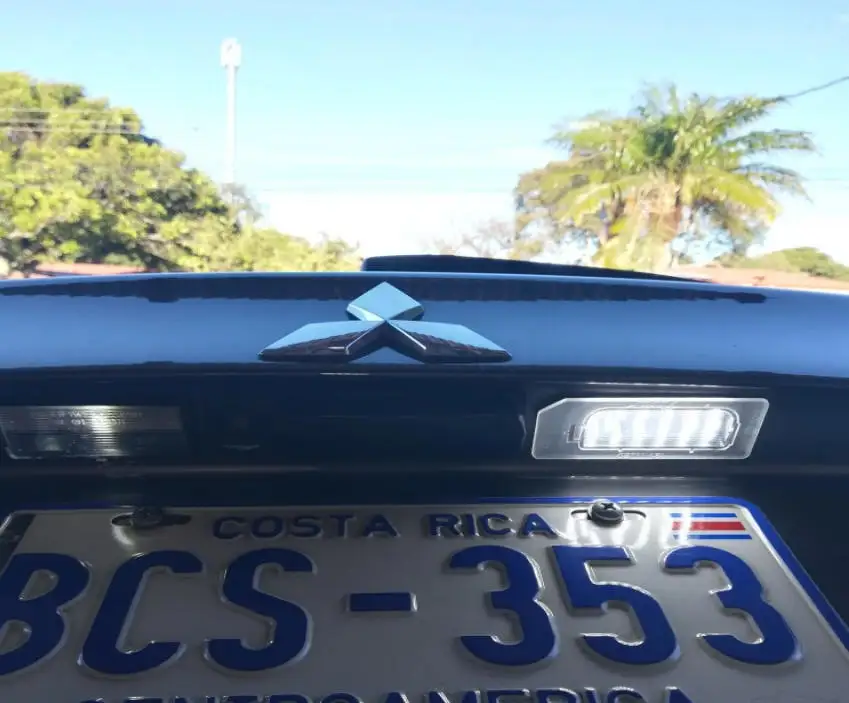18LED номерной знак светильник багажник багажная лампа отсека светильник для Mitsubishi ASX 2011- с CE E-MARK