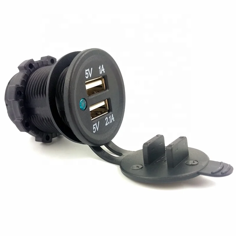 2 шт. автомобильные розетки с двумя USB-портами 12 В 3 1 А | Мобильные телефоны и