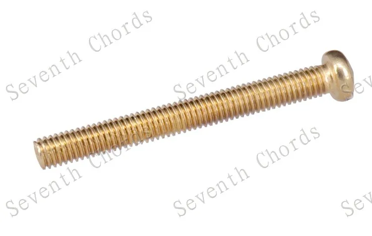 48 Pcs M3*30mm Bass Guitar Bridge String Saddle Adjust Spring Humbucker Pickups Height Screws - Pitch 0.5mm | Спорт и развлечения