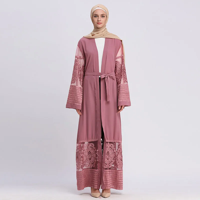 Женское мусульманское платье Abayas модная высококачественная одежда в
