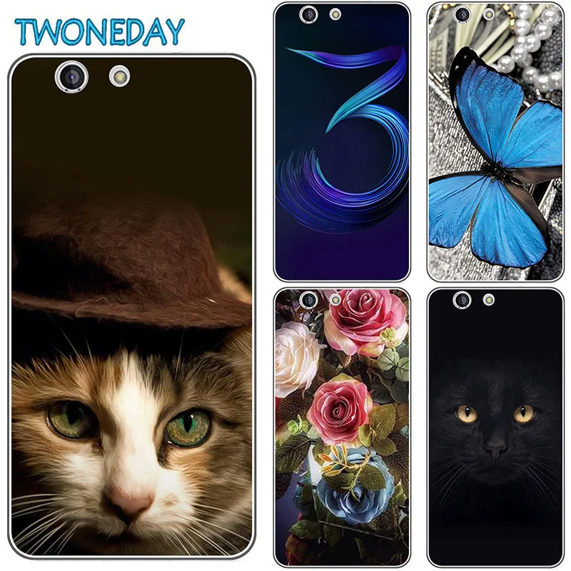 Cute Fashion Flower Case For ZTE Blade A512 A 512 Z10 Z 10 5.2&quot Cases Pattern Printed Phone Cover Fundas Coque Hard Animal Shell |