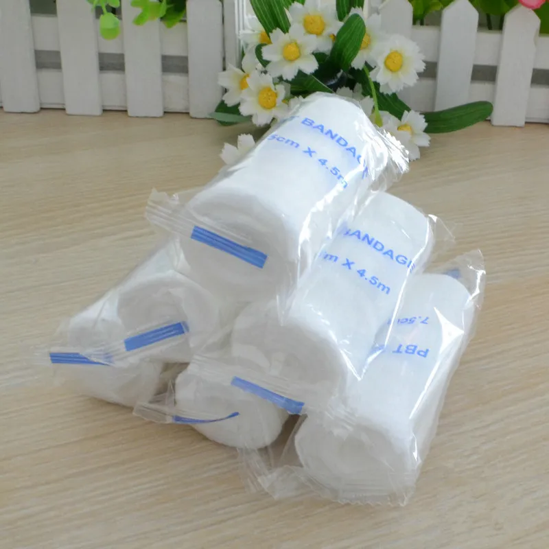 Предметы первой необходимости PBT эластичный бинт медицинские услуги продукты питания и pet бинты для шину переломы первая помощь нетканые повязки