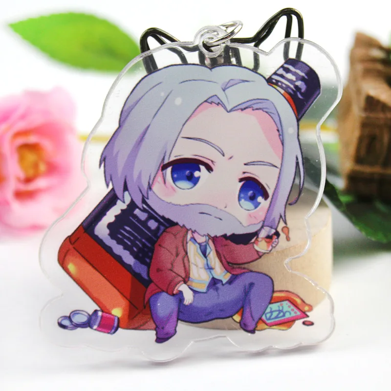 Игра Аниме Детройт стать человеком косплей брелок Мода Мультфильм Коннор