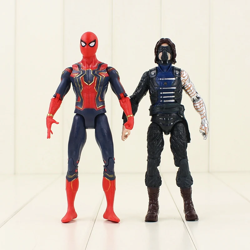 Marvel Avengers 3 Infinity War Hulk/Iron Man/Spiderman/Thanos/Vision/Captain America/Ant Man/Thor/Loki Action Figure Set Kid Toy | Игрушки и