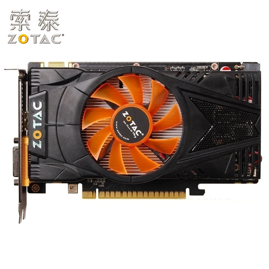 Оригинальная графическая карта ZOTAC GeForce GTX 550Ti 1GD5 Thunder PB для NVIDIA GTX500 GTX550 1G