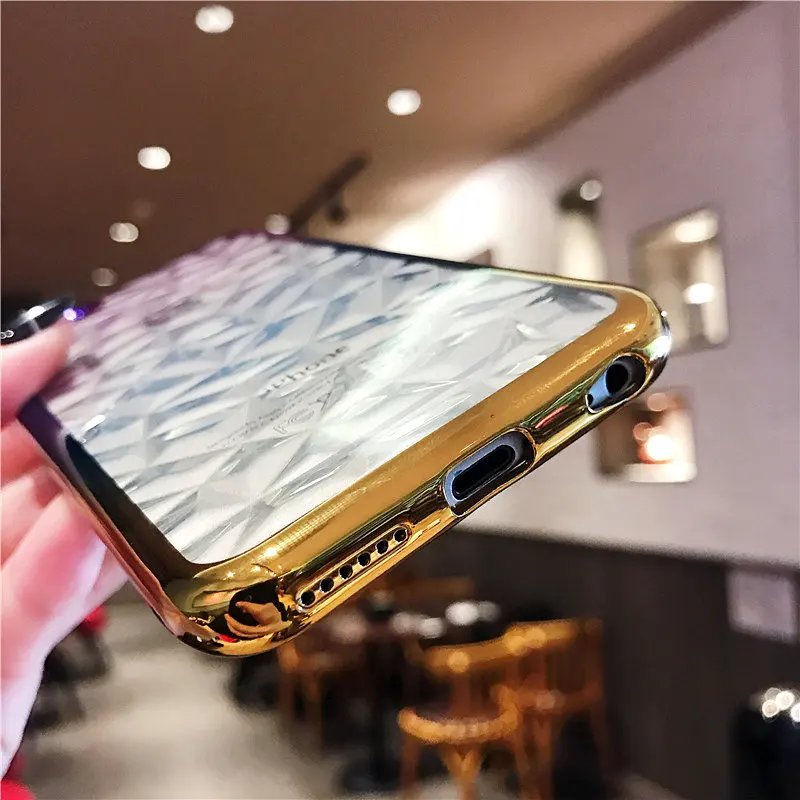 Gradient Color Electroplate Side Case For Xiaomi Redmi 5 Plus Note 5A 6 4X 4 4A Mi 8 5x 6X A2 Mix 2 Soft Silicone Cases |