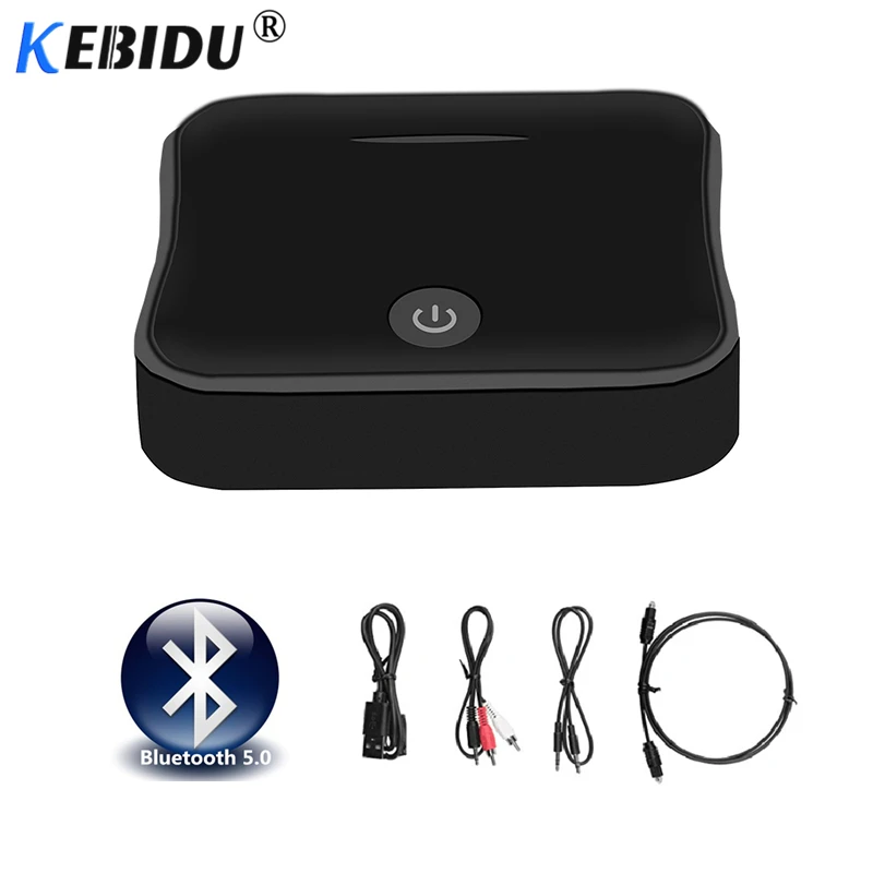 Kebidu беспроводной Bluetooth 5 0 передатчик приемник Цифровой оптический TOSLINK SPDIF RCA 3 мм