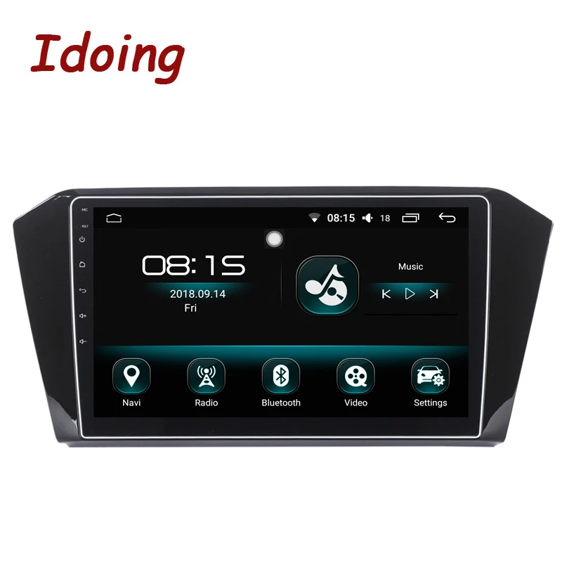 Idoing 10," 8 ядерный автомобильный Android 8,0 Радио мультимедийный плеер подходит VW PASSAT B8 4G+ 64G 2.5D ips Встроенный gps навигация и ГЛОНАСС