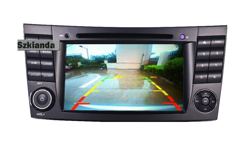 Автомобильный dvd-плеер для Mercedes-Benz E Class W211 W209 W219 Радио Стерео gps навигационная система камера+ карта
