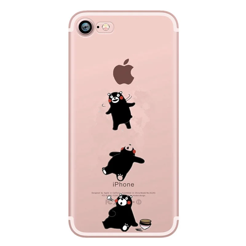 Чехол для iphone 8 plus чехол x 7 Plus 6 S 5 5S SE аксессуары мягкий силиконовый губной помады