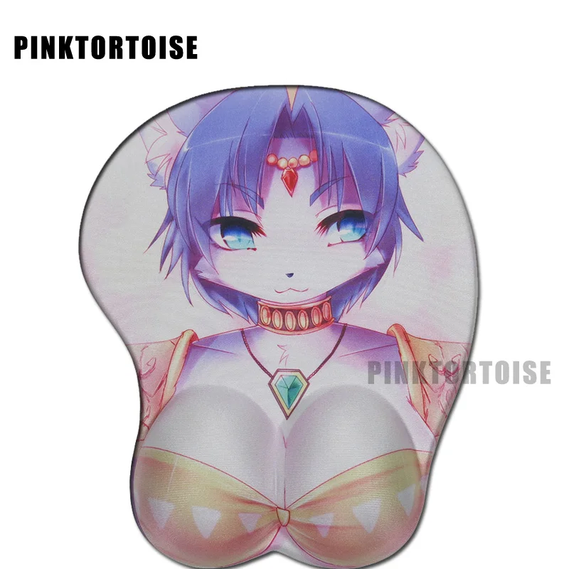 Коврик для мыши с рисунком аниме силиконовый пикантный большой мягкий