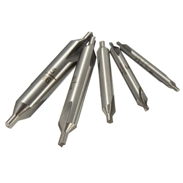 Центр HSS сверла по металлу 60 градусов 1/8 5/32 Inch из быстрорежущей стали для