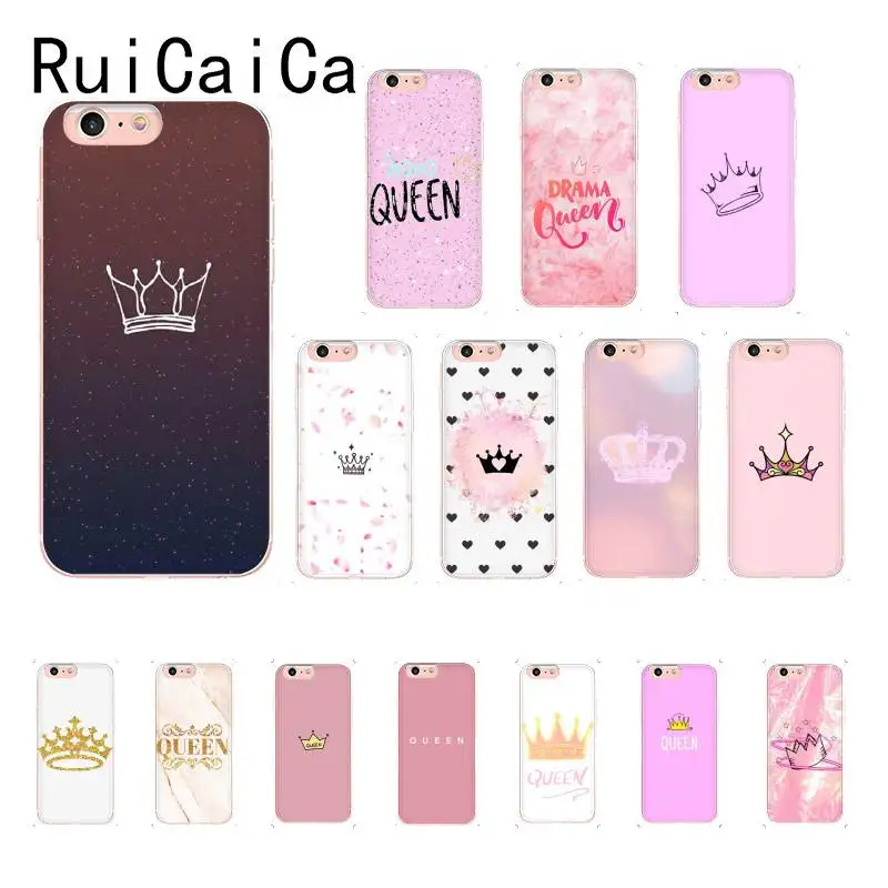 

Queen's crown so cool cute pattern aesthetic Phone Case for iphone 138 7 6 6S Plus 5 5S SE XR X XSMAX 10 11 11pro 11promax