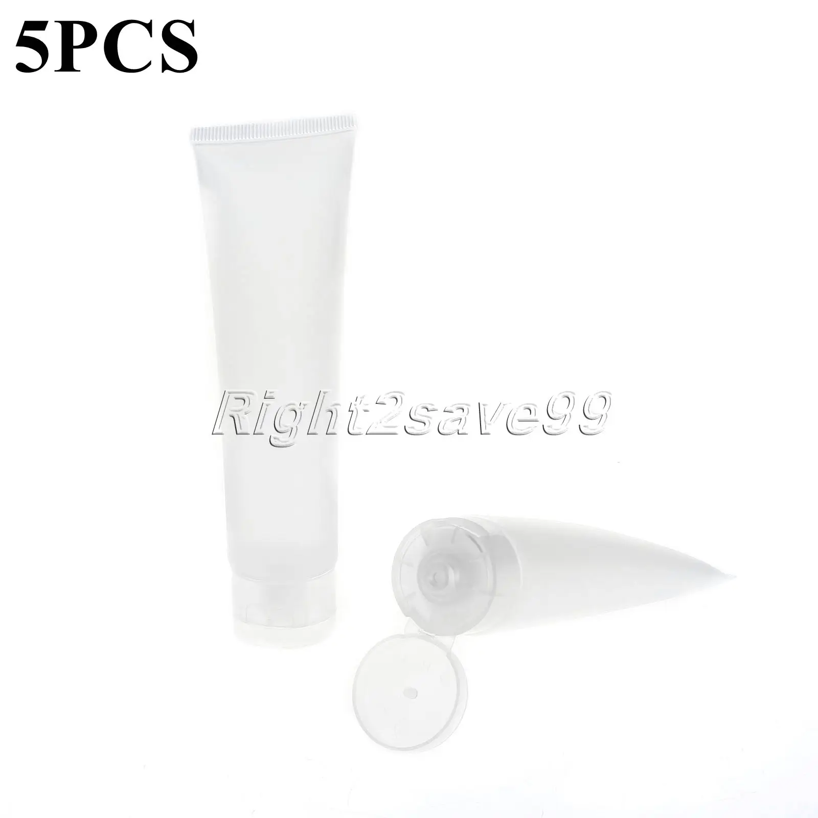 Дорожная бутылка Парфюм 100 мл прозрачная трубка Мягкая пустая Косметическая крем