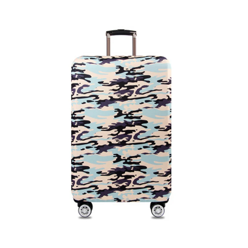 Camouflage No 5 LDAJMW модный бренд Путешествия Водонепроницаемый Эластичный Чехол для багажа стрейч защитный чемодан Крышка до 18 ''-32'' Пыленепроницаемый Чехол - Цвет: Camouflage No 5