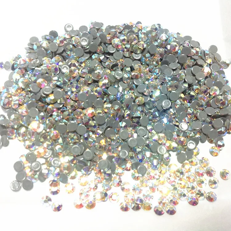 

free shipping HIGH QUALITY size ss16 4mm CRYSTAL AB color with 1440 pcs each pack ; diamond stone for nail art