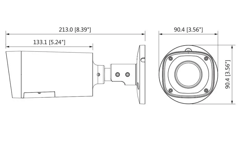 DahuaHAC-HFW1100R-VF-IRE6-S3 1MP HDCVI IR Bullet Camera 2 7-13 5 мм vari-focal lens CCTV | Безопасность и защита