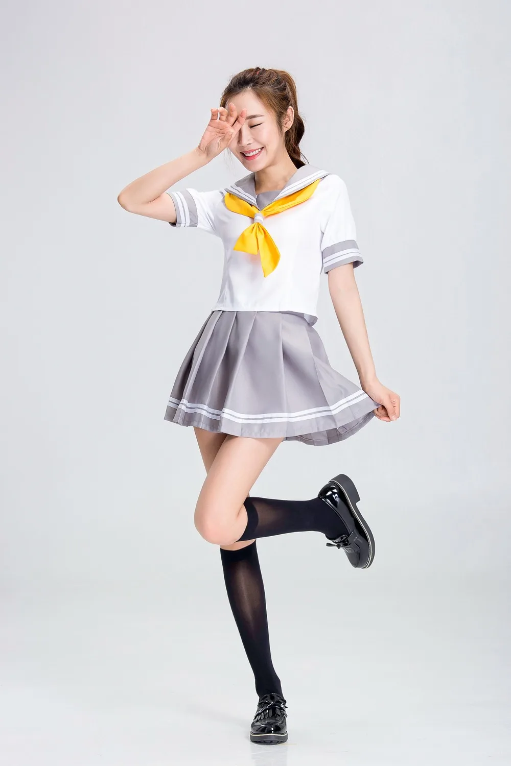 Аниме Любовь жить Lovelive солнце Aqours Косплэй костюм таками Чика Костюм школьницы