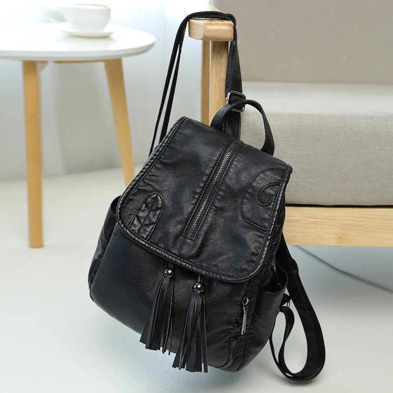 Kanken защита от кражи рюкзак дорожная сумка кожаный Mochila женские роскошные