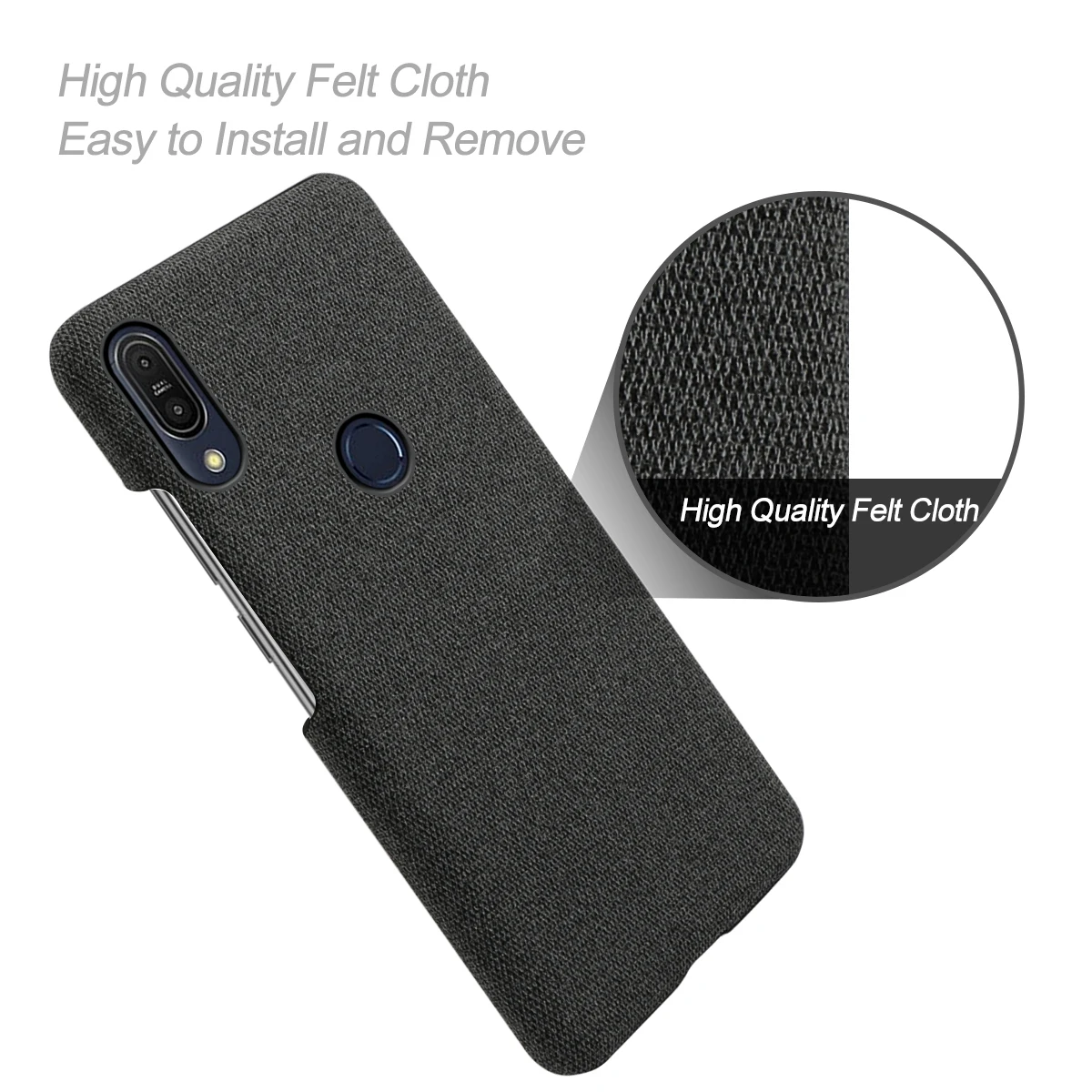 Для Asus Zenfone Max Pro M1 ZB602KL ZB601KL чехол тонкий тканевый жесткий чехол против царапин для Asus ZB602KL ZB601KL чехол