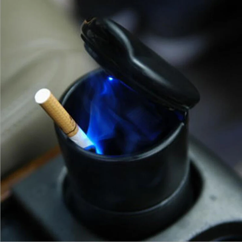 Пепельница для автомобиля грузовика светодиодный сигарет курьер сигарета