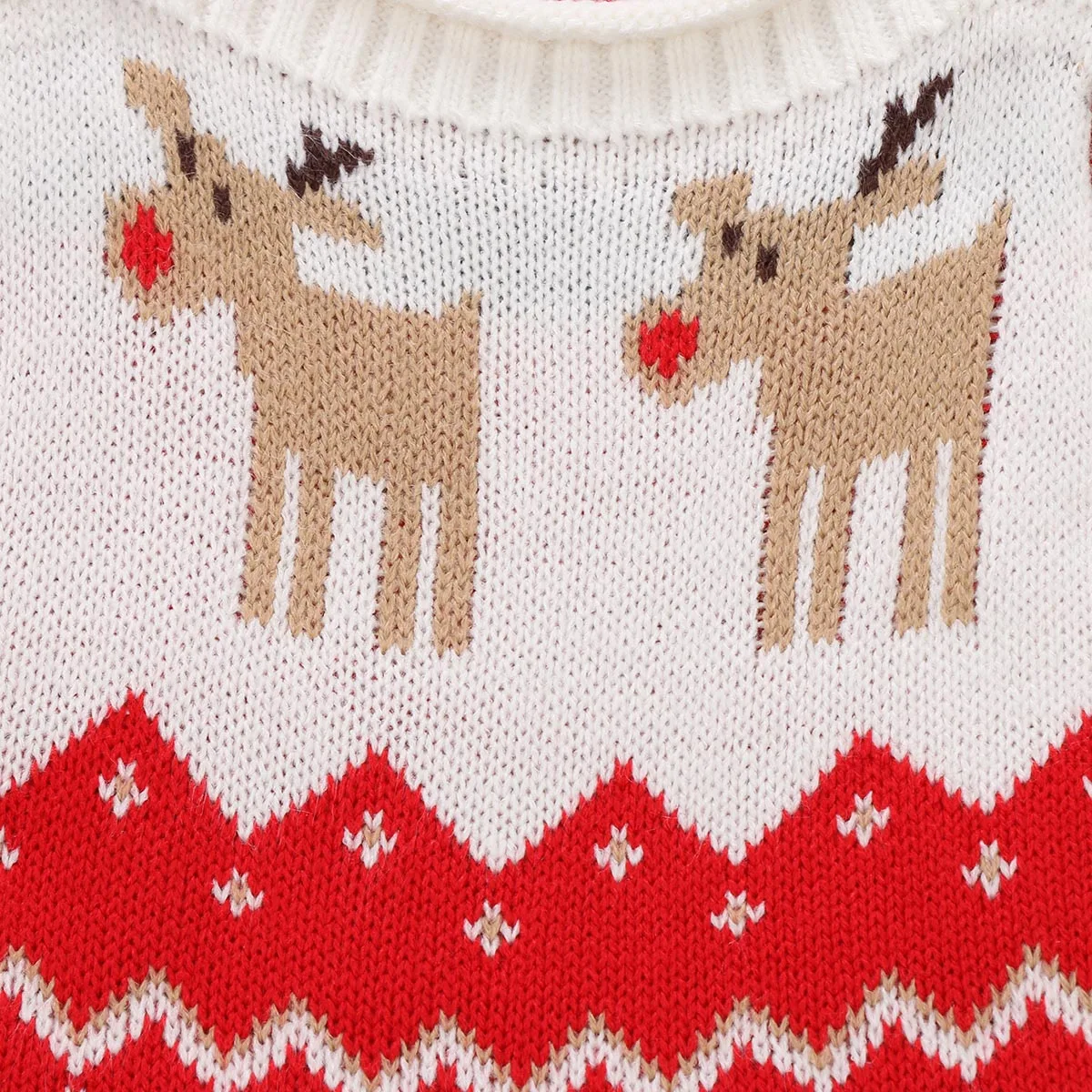 Новинка 2018 зимний детский трикотажный комбинезон без рукавов с рисунком оленя