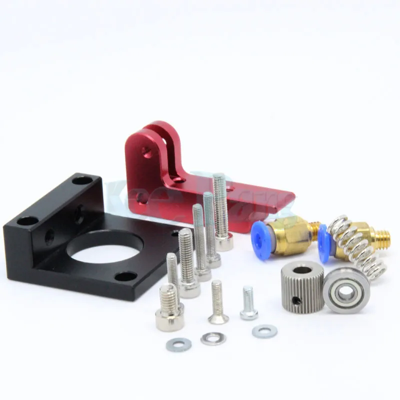 Улучшенная версия Запчасти для принтера MK8 металлический Алюминий сплав Боуден