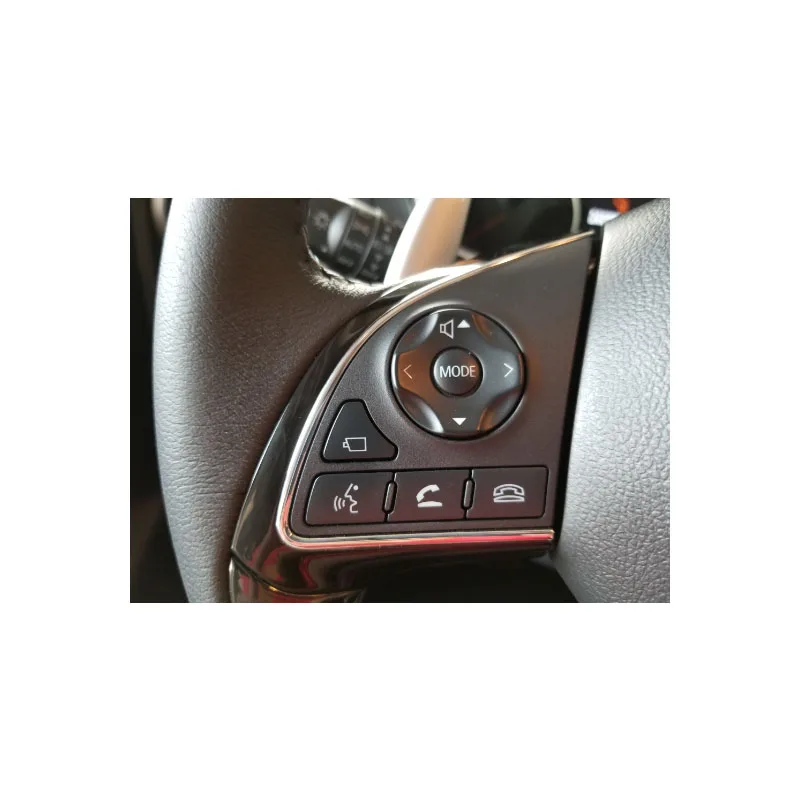 Для Mitsubishi Outlander 13-18 Xpander круиз-контроль переключатель рулевого колеса кнопка переключения звука переключатель громкости - Цвет: Красный