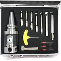 a set of nbh2084 boring tool holder r8 mt5 cat40 bt30 bt40 bt50 fine boring tool fine tuning cnc machining center boring cutter