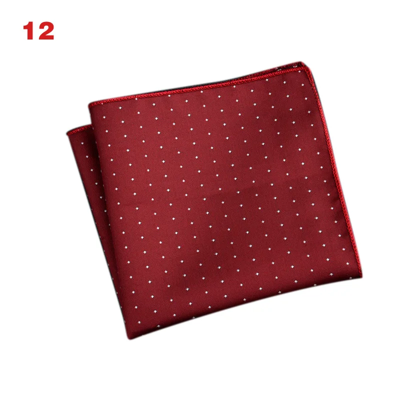 Мужской платок в полоску с цветочным принтом Hankies из полиэстера деловой