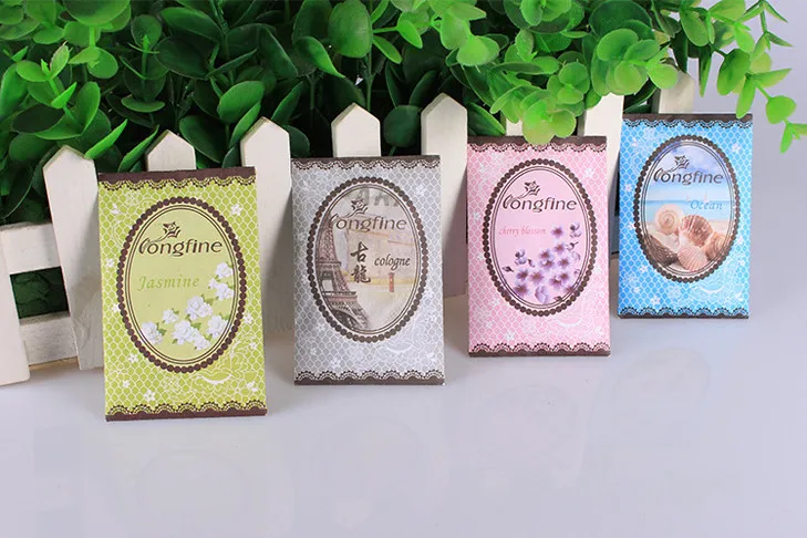 10 шт. Ambientadores Aromatizador случайный натуральный ароматерапия саше для одежды