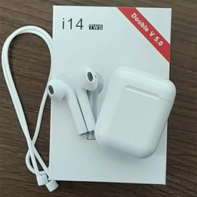 2019 новые оригинальные i14 s TWS 1:1 мини беспроводные Bluetooth супер тяжелые 3D басовые