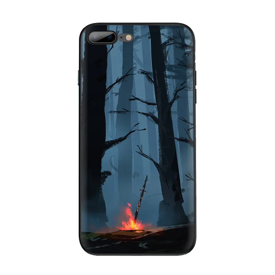 Чехол для телефона Dark Souls Club из ТПУ для iPhone 6, 6s, 7, 8 Plus, iPhone 11 Pro, X, XR, XS, Max, XR, SE, 5, 5S, SE, защитный чехол