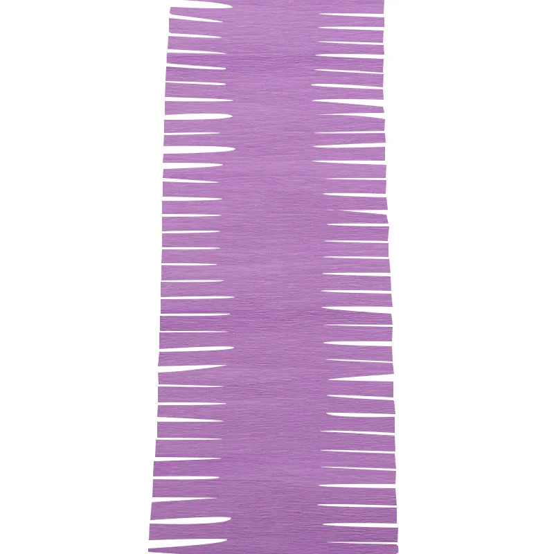 Light Purple 250*15 см спиральная гофрированная Бумажная гирлянда, сморщенная бумага, поделка своими руками, гирлянда, вечерние гирлянды для детского душа, свадебные украшения - Цвет: Light Purple