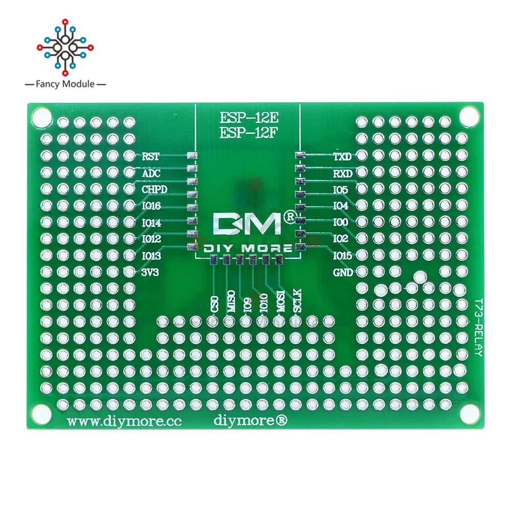 5x7 см двухсторонний прототип печатной платы Универсальный макет для Arduino UNO R3 ESP8266