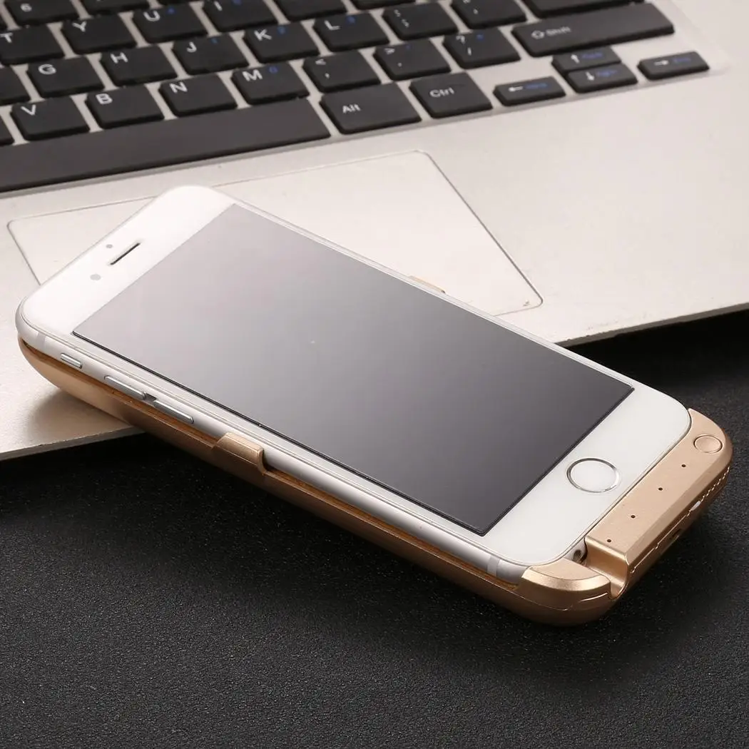 10000mA батарея зарядное устройство чехол для iPhone 6 7 8 6s банк питания зарядки Внешняя