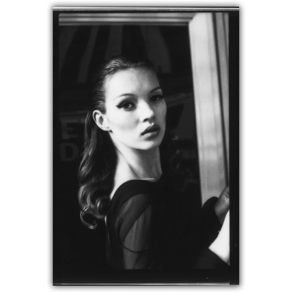 2 Kate Moss английский Vogue Сексуальная Супер Модель Холст плакат - Цвет: 2