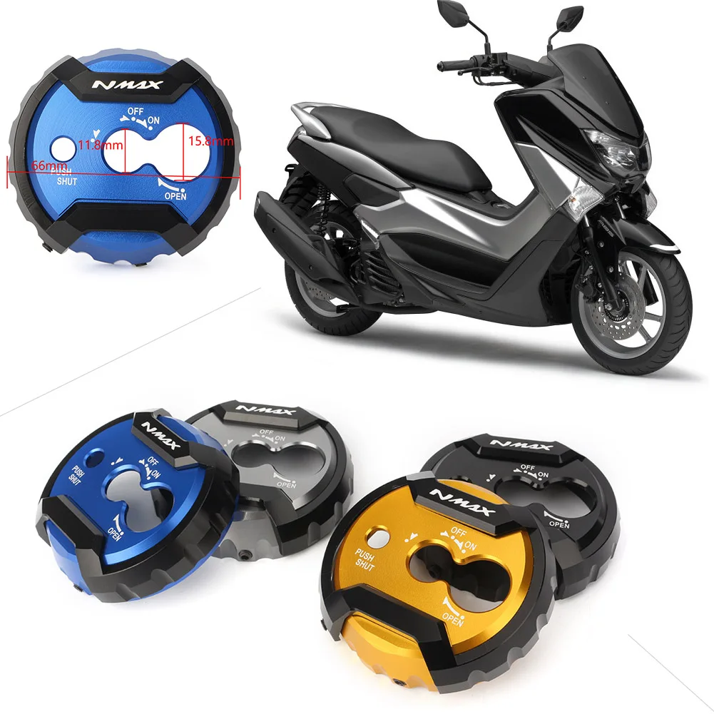 Крышка для ключа зажигания мотоцикла пробка Yamaha NMAX 155 Nmax155 2015 2016 CNC