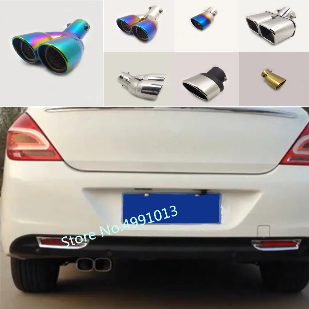 Наконечник Выхлопной Трубы для Peugeot 308 2012 2013 2014 2015 | Автомобили и мотоциклы