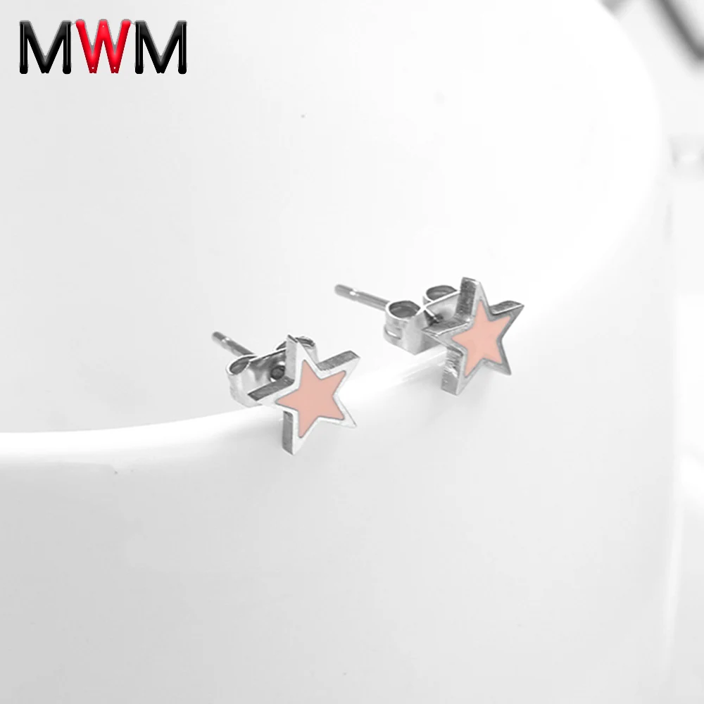 MWM серьги из нержавеющей стали для женщин Модные аксессуары ювелирные изделия